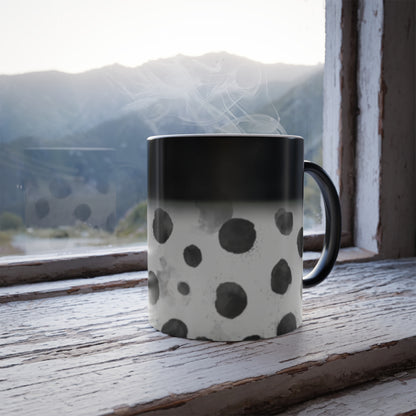 02 Black Dots Color-Changing Mug