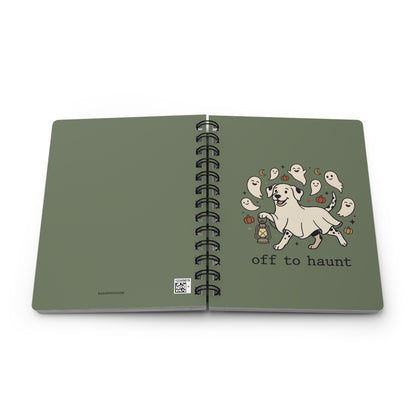 Off To Haunt - Spiral Journal - Moos