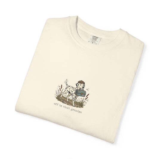 Off To Visit Grandpa - Comfort Color 1717 T-Shirt