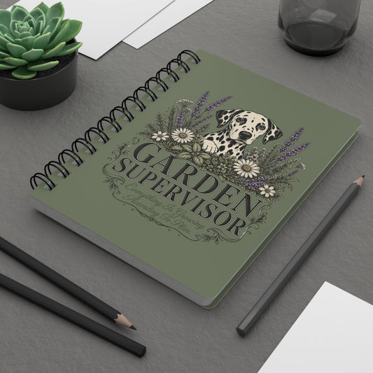 Garden Supervisor - Spiral Journal - Moos