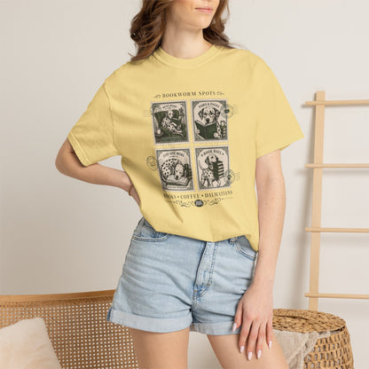 Bookworm Spots Comfort Color 1717 T-Shirt