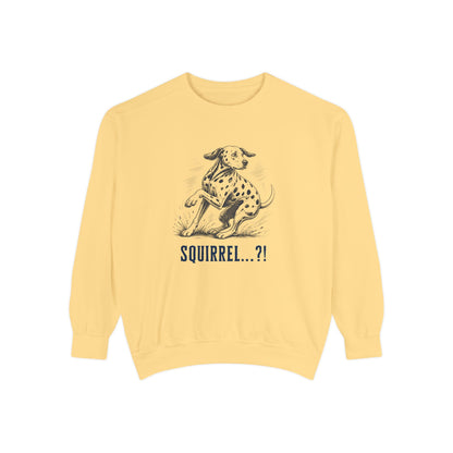 Squirrel Alarm- Comfort Colors 1566 Crewneck Sweatshirt