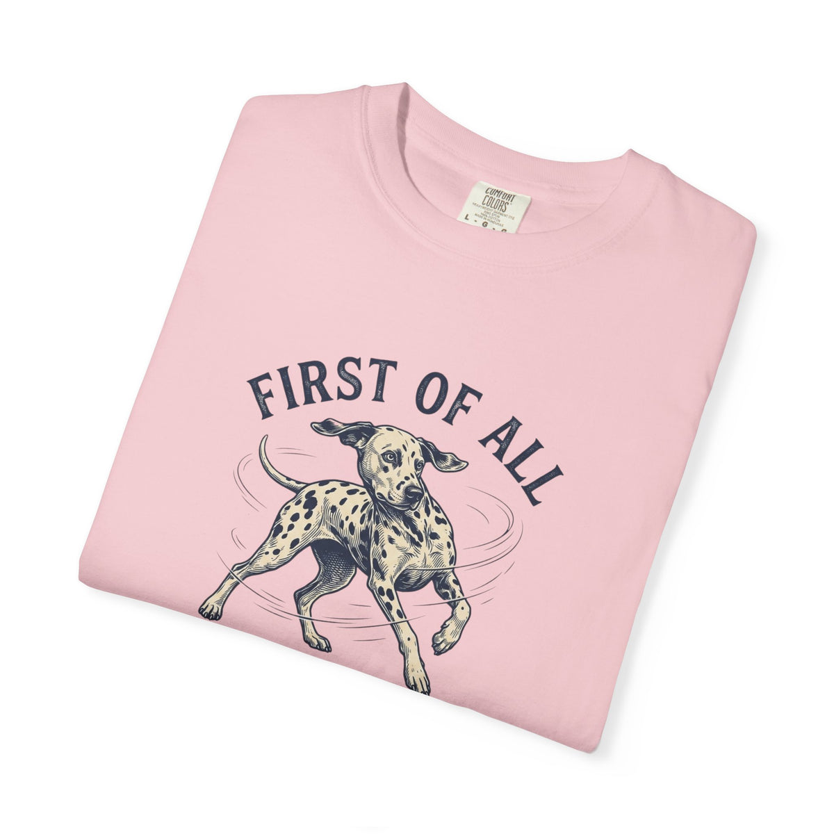 First of All I Saw A Squirrel - Comfort Color 1717 T-Shirt