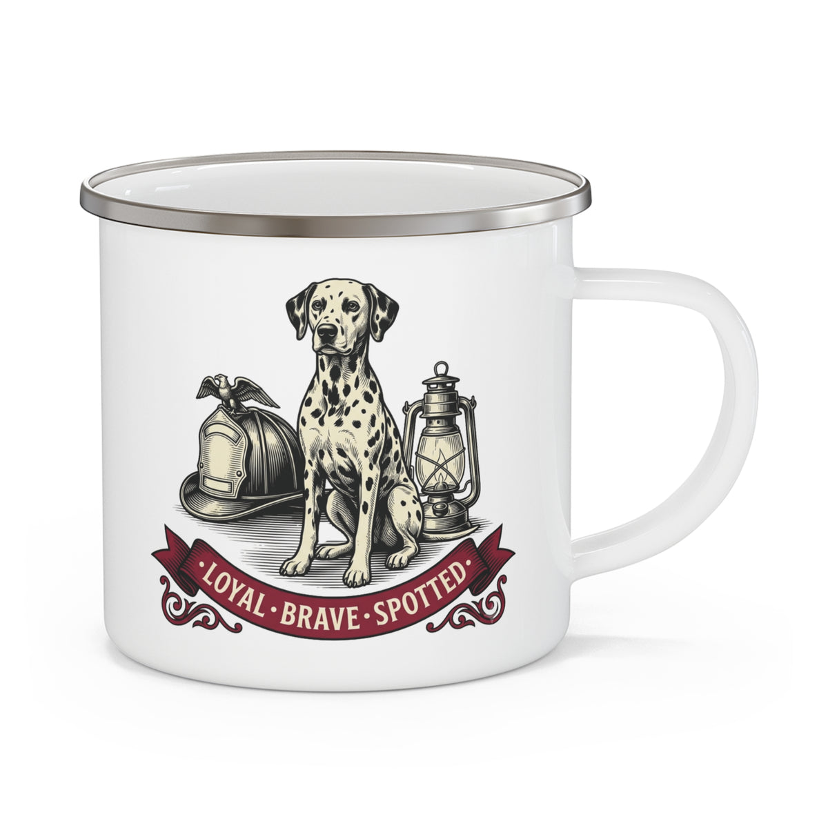 Firehouse Heritage - Enamel Mug 12oz