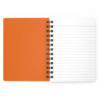 Off To Carve Pumpkins - Spiral Journal - Orange
