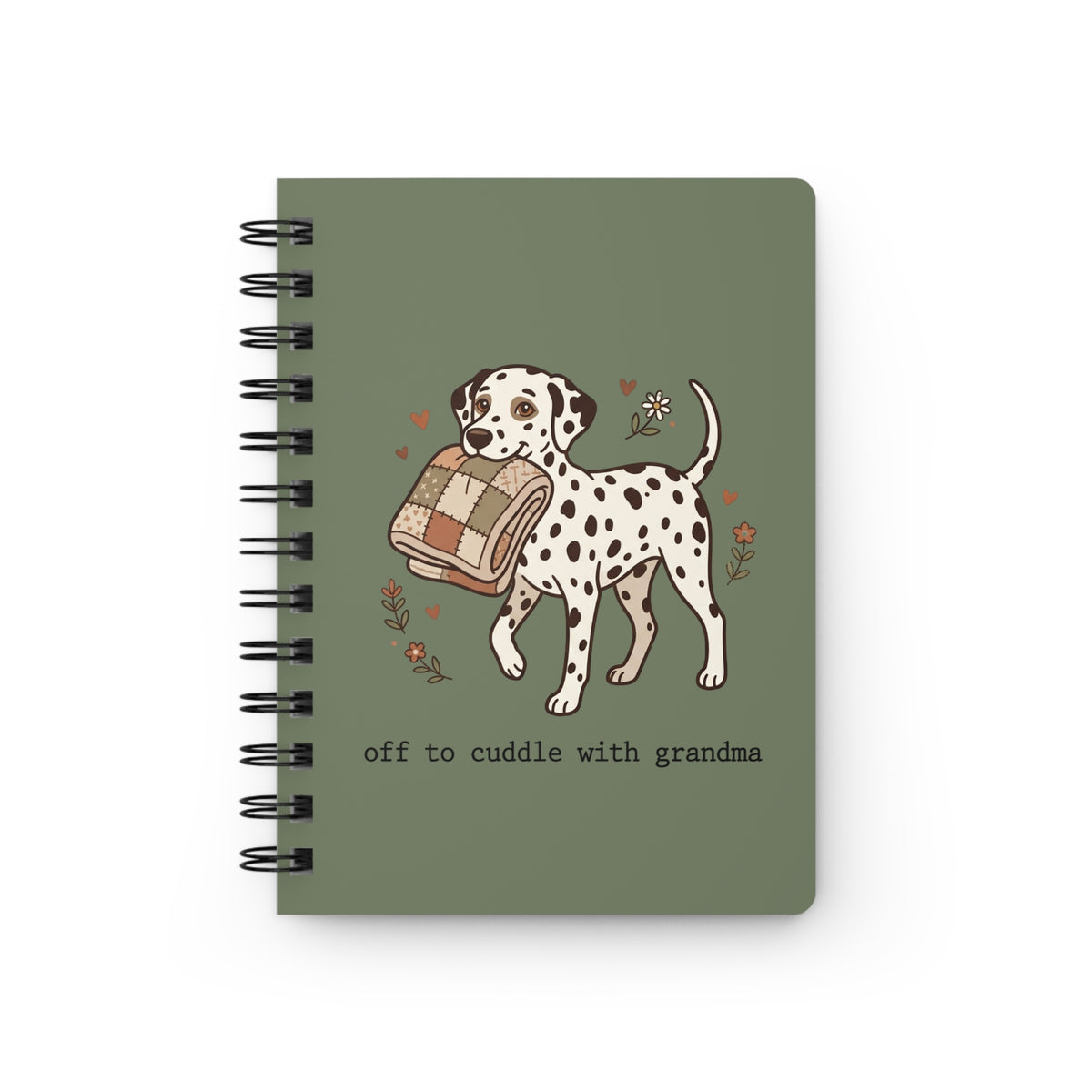 Off To Cuddle Grandma - Spiral Journal - Moos