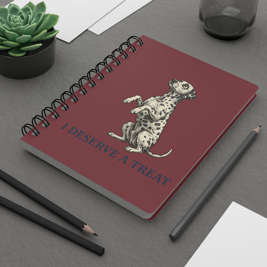 I Deserve A Treat - Spiral Journal - Chili