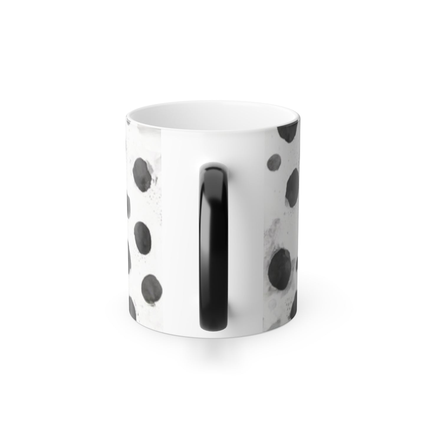02 Black Dots Color-Changing Mug