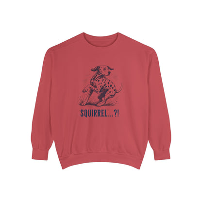 Squirrel Alarm- Comfort Colors 1566 Crewneck Sweatshirt