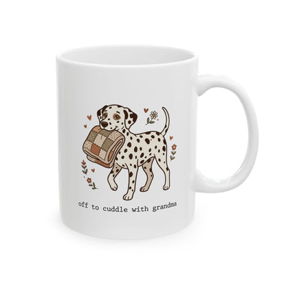Off To Cuddle With Grandma -  Ceramic Mug 11oz