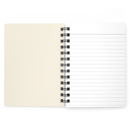 Distinguished Spotted Gentleman - Spiral Journal - Ivory