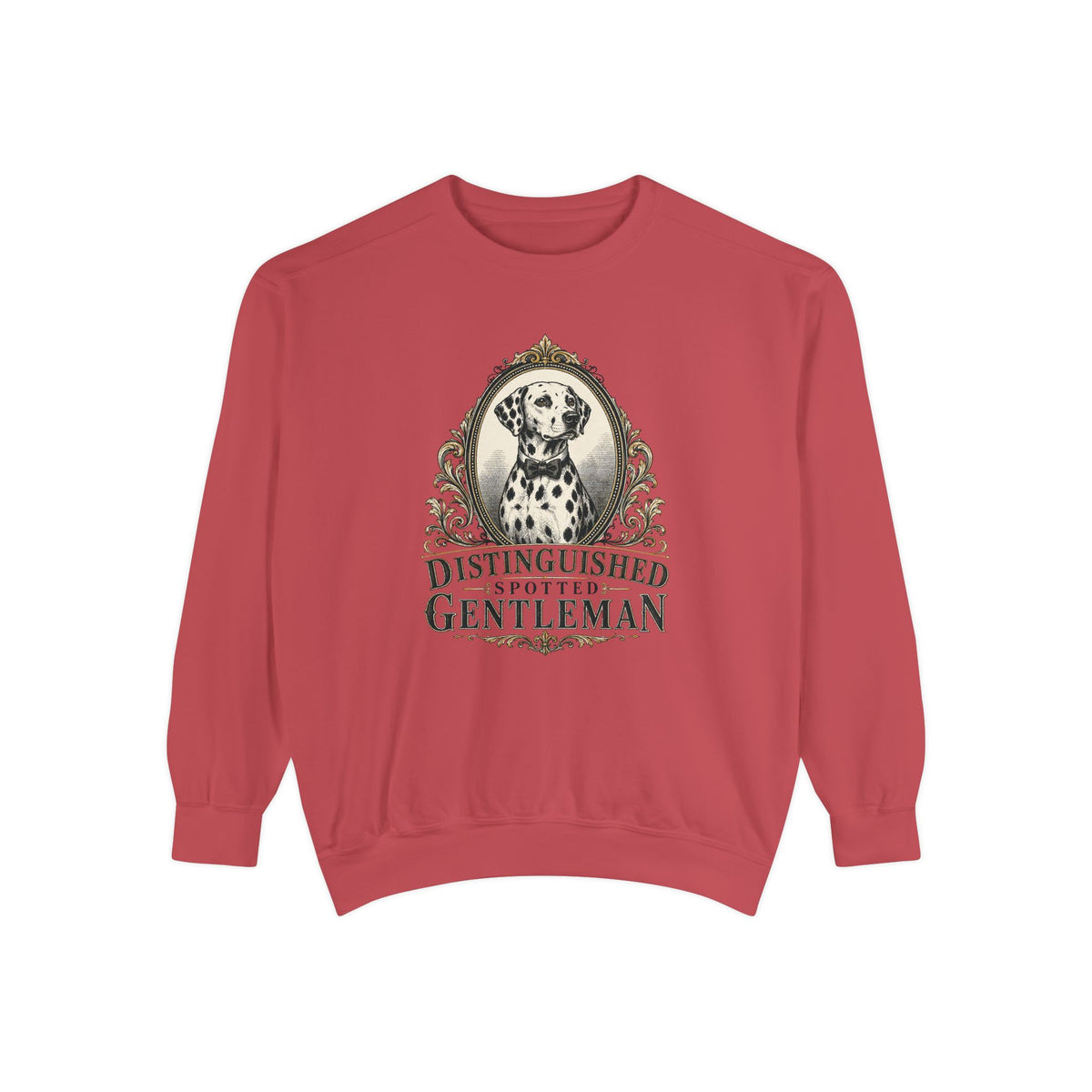 Distinguished Spotted Gentleman - Comfort Colors 1566 Crewneck Sweatshirt
