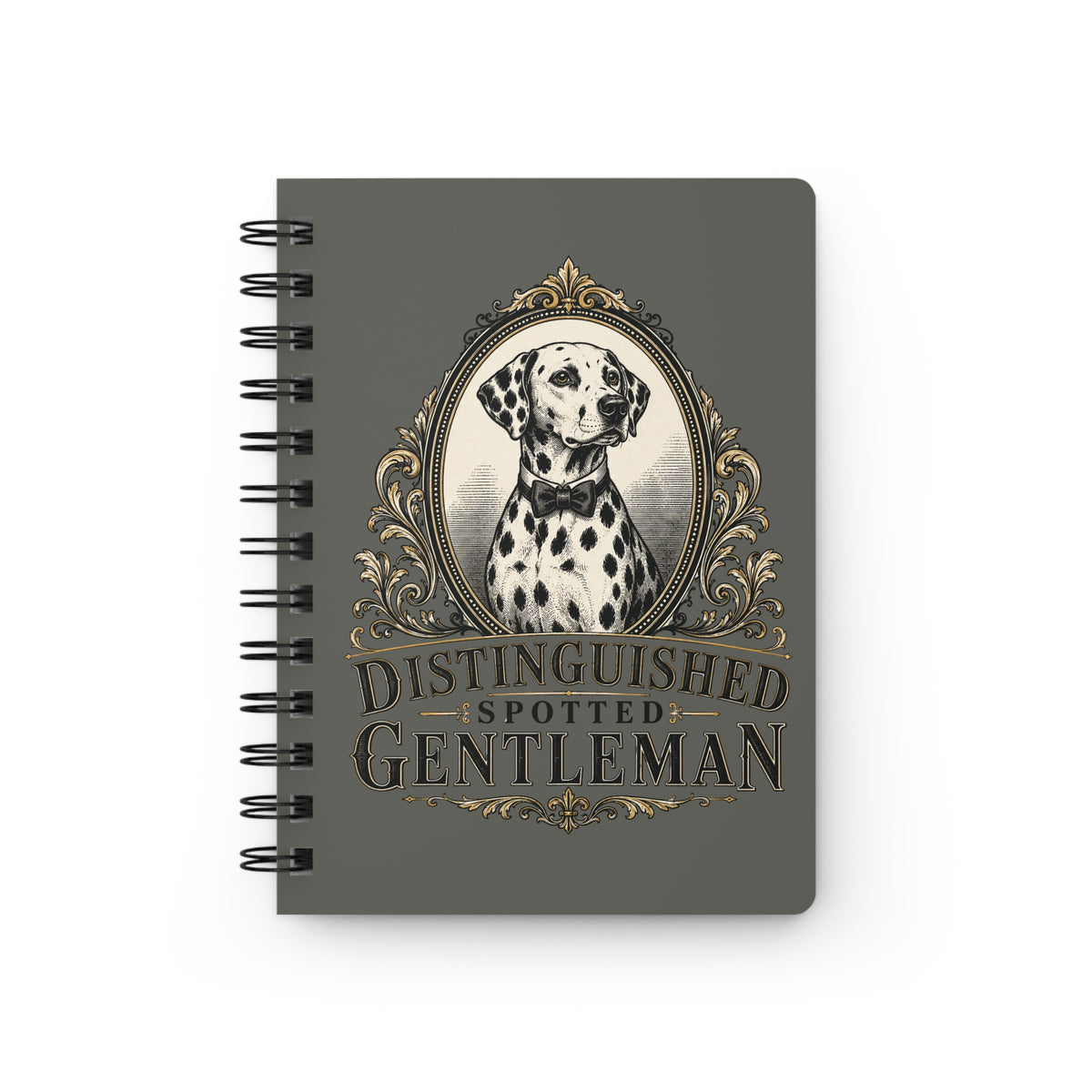 Distinguished Spotted Gentleman - Spiral Journal - Pepper