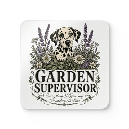 Garden Supervisor - Corkwood Coaster Set
