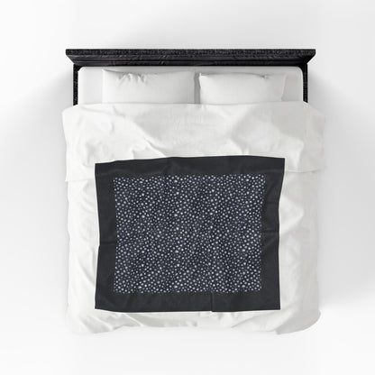 Dalmatian White Spots Velveteen Plush Blanket
