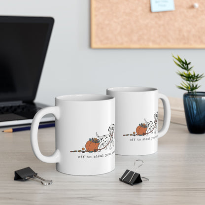 Off To Steal Your Candy -  Ceramic Mug 11oz