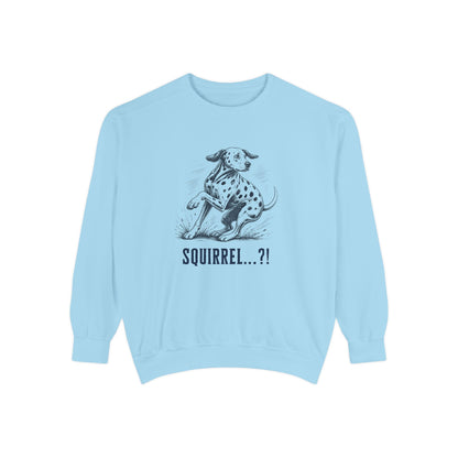 Squirrel Alarm- Comfort Colors 1566 Crewneck Sweatshirt
