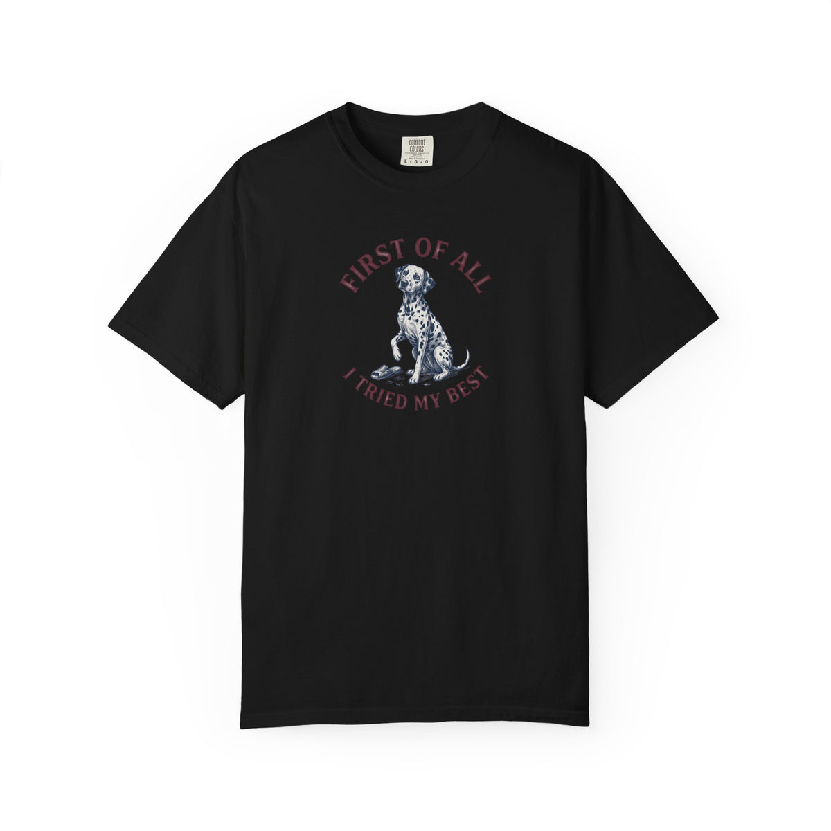 First Of All I Tried My Best - Comfort Color 1717 T-Shirt