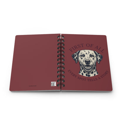 First Of All Every Spot Tells A Story - Spiral Journal - Chili