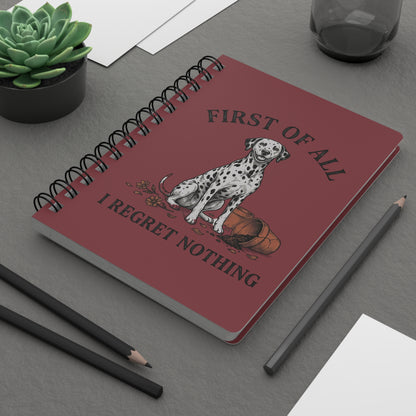 First of All I Regret Nothing - Spiral Journal - Chili