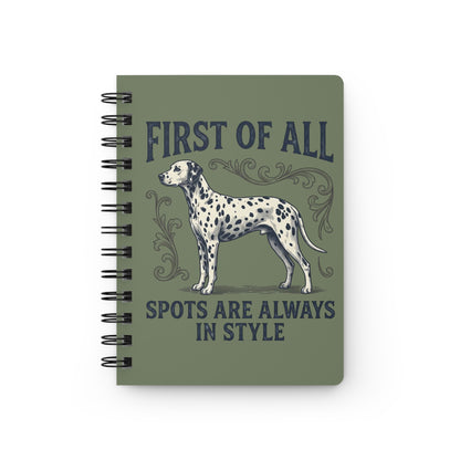 First Of All Spots Are Always In Style - Spiral Journal - Moos