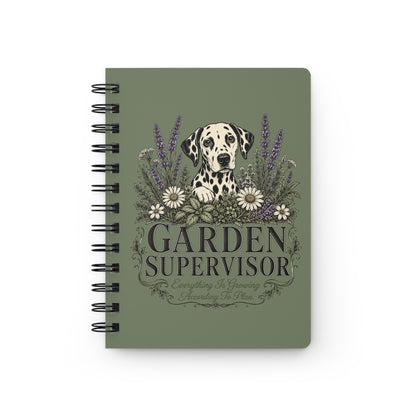 Garden Supervisor - Spiral Journal - Moos
