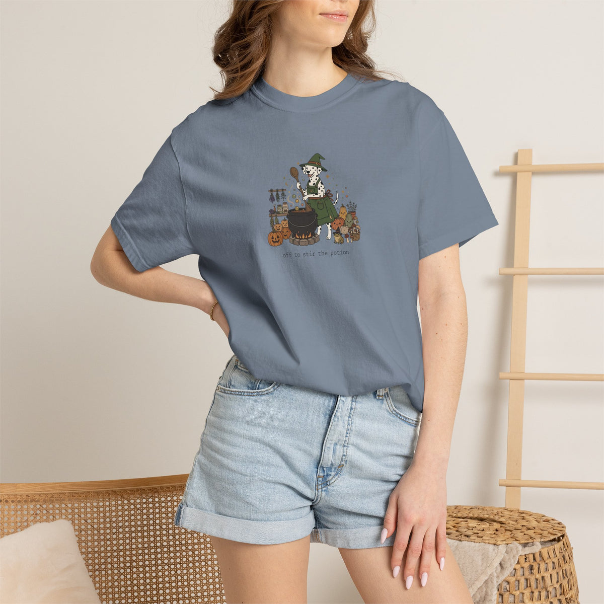 Off To Stir The Potion - Comfort Color 1717 T-Shirt