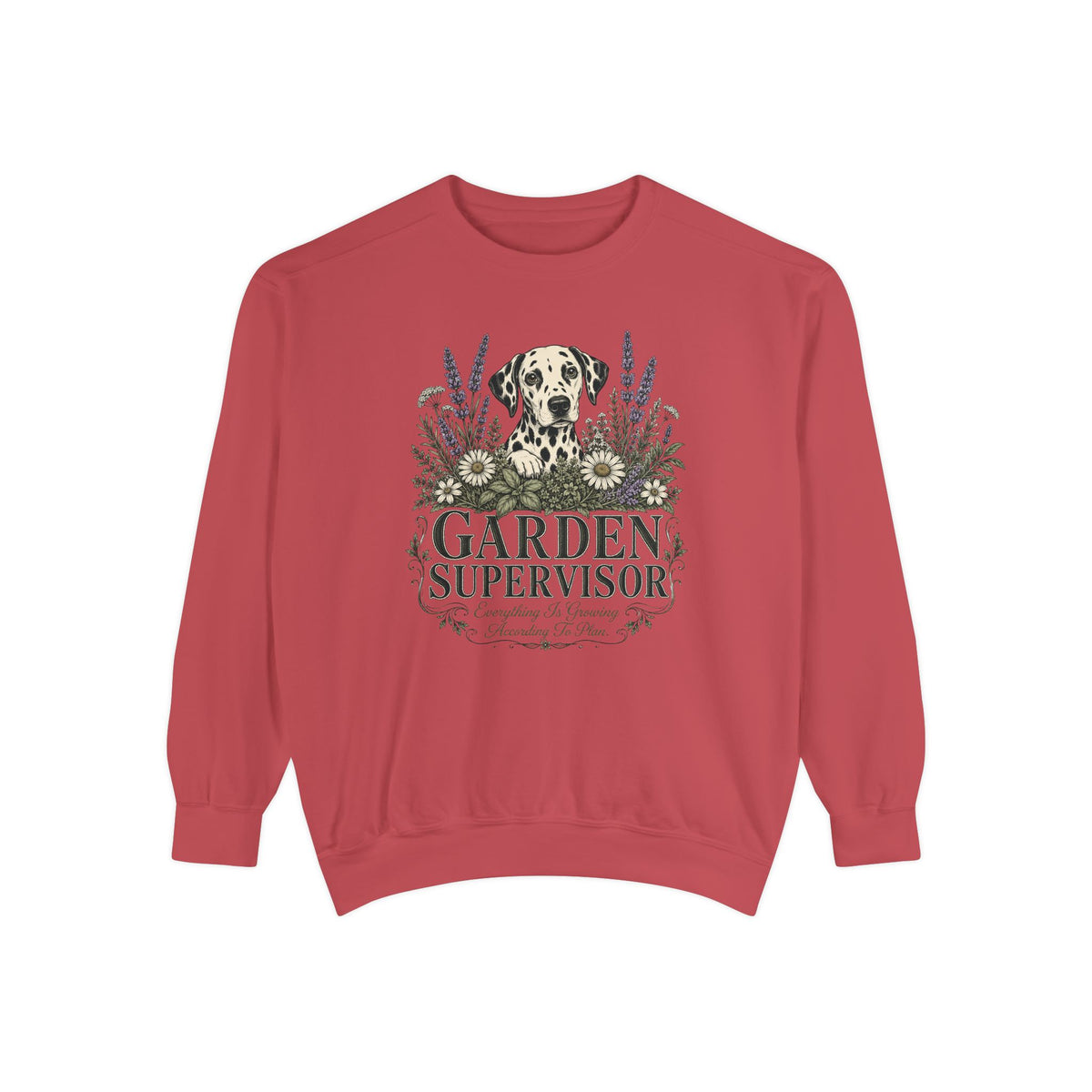 Garden Supervisor - Comfort Colors 1566 Crewneck Sweatshirt
