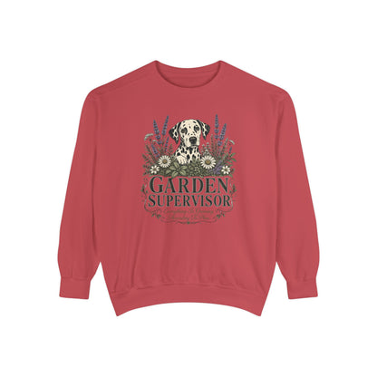 Garden Supervisor - Comfort Colors 1566 Crewneck Sweatshirt