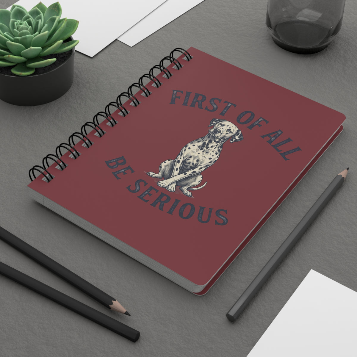First of All Be Serious - Spiral Journal - Chili