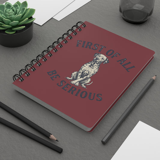 First of All Be Serious - Spiral Journal - Chili