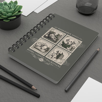 Bookworm Spots - Spiral Journal - Pepper