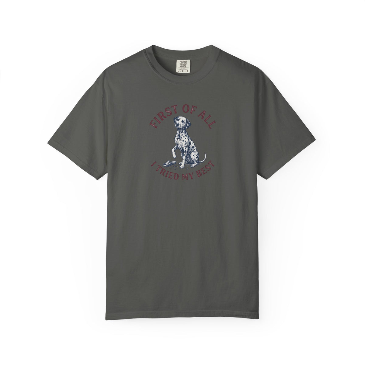 First Of All I Tried My Best - Comfort Color 1717 T-Shirt