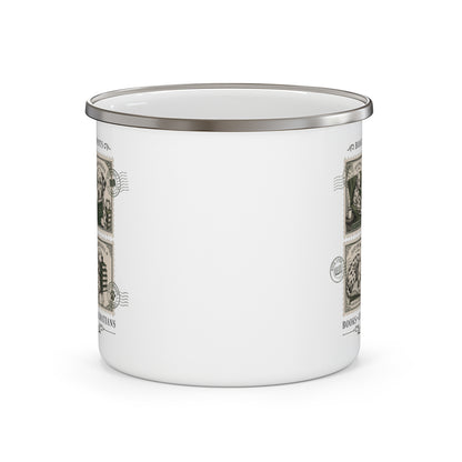 Bookworm Spots - Enamel Mug 12oz