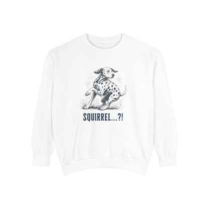 Squirrel Alarm- Comfort Colors 1566 Crewneck Sweatshirt