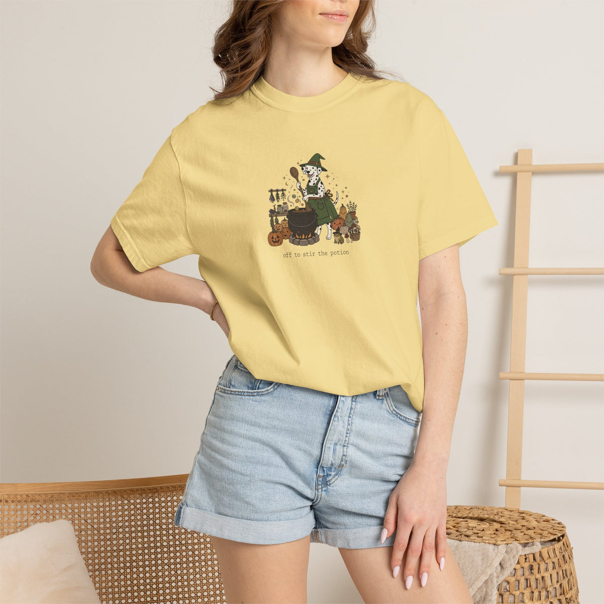 Off To Stir The Potion - Comfort Color 1717 T-Shirt