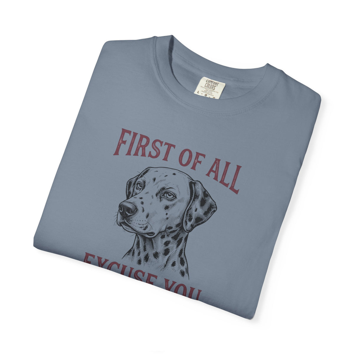 First of All Excuse You - Comfort Color 1717 T-Shirt