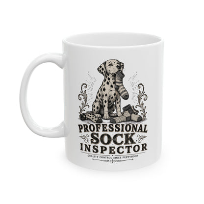 Professional Sock Inspector -  Ceramic Mug 11oz