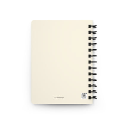 Distinguished Spotted Gentleman - Spiral Journal - Ivory