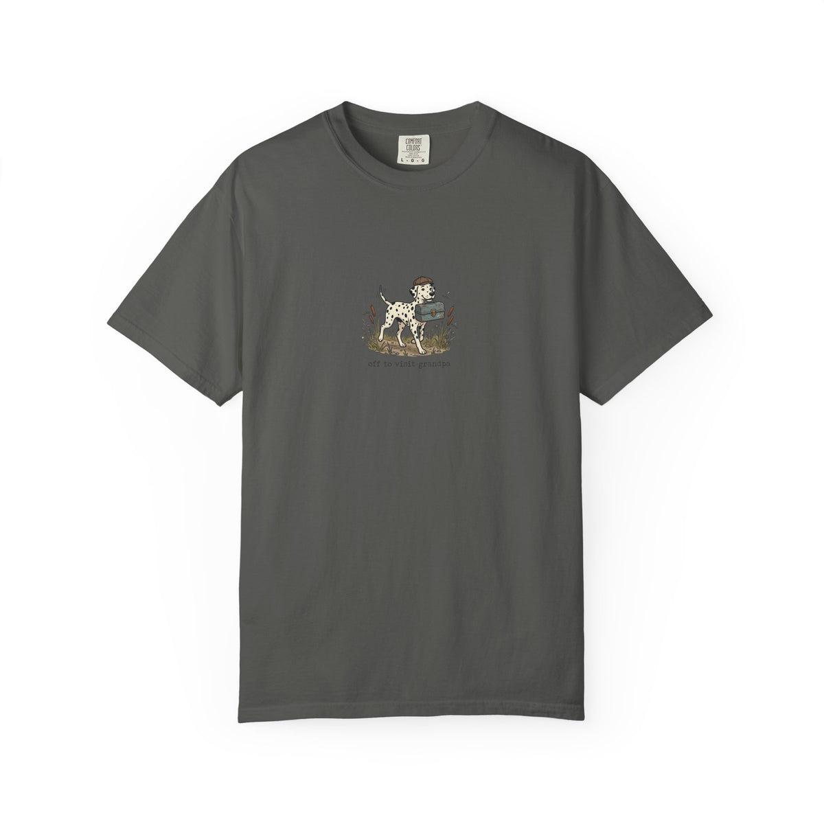 Off To Visit Grandpa - Comfort Color 1717 T-Shirt