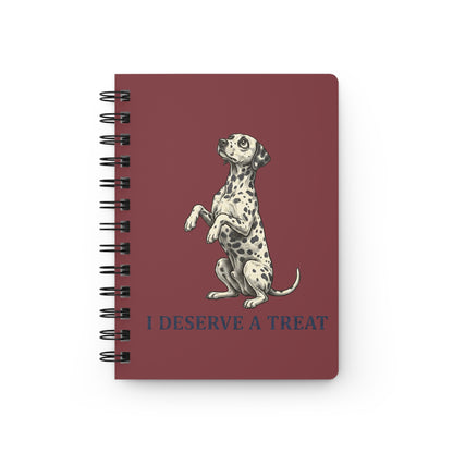 I Deserve A Treat - Spiral Journal - Chili