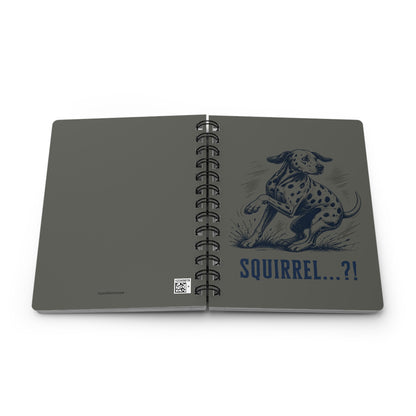 Squirrel Alarm - Spiral Journal - Pepper