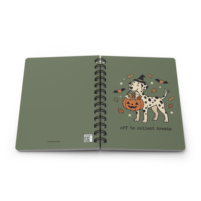 Off To Collect Treats - Spiral Journal - Moos