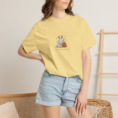 Off To Carve Pumpkins - Comfort Color 1717 T-Shirt