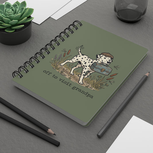Off To Visit Grandpa - Spiral Journal - Moos