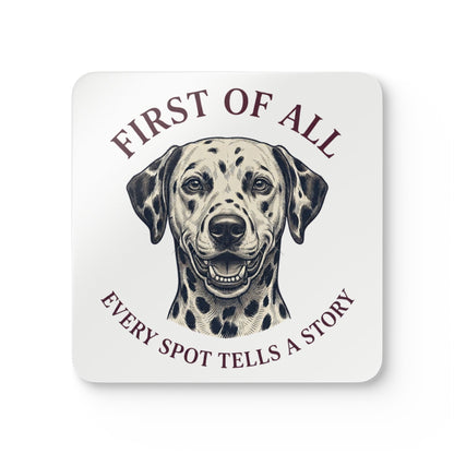 First of All Every Spot Tells A Story - Corkwood Coaster Set