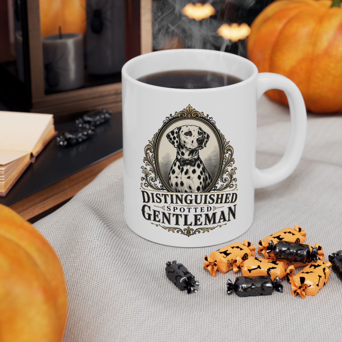 Distinguished Spotted Gentleman -  Ceramic Mug 11oz
