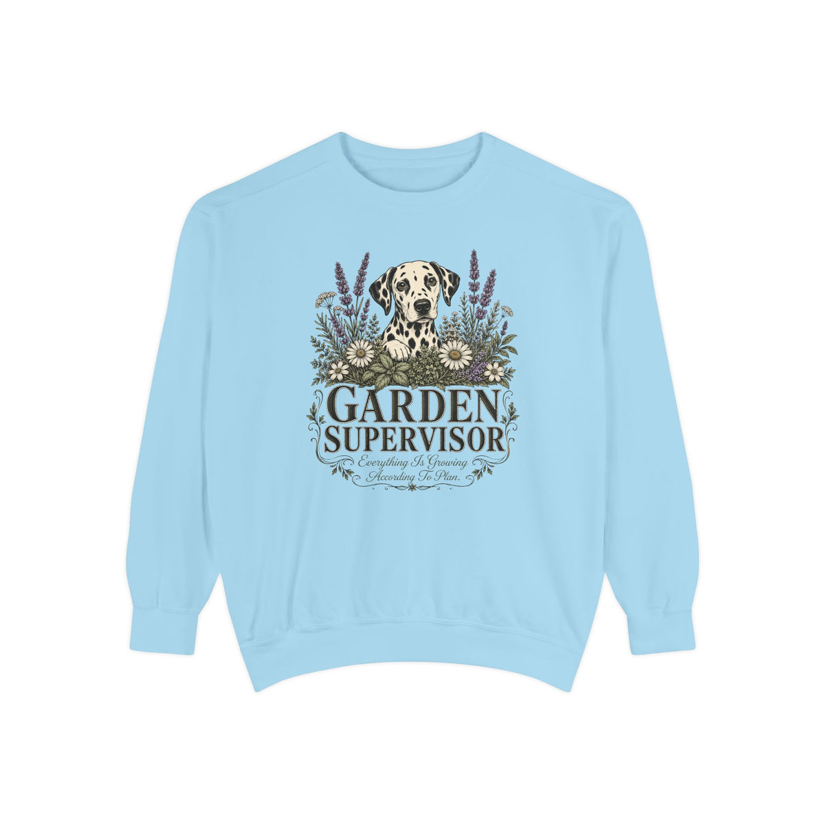 Garden Supervisor - Comfort Colors 1566 Crewneck Sweatshirt