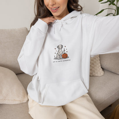 Off To Carve Pumpkins - Gildan 18500 Hoodie