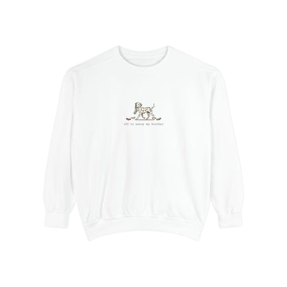 Off To Annoy My Brother - Comfort Colors 1566 Crewneck Sweatshirt